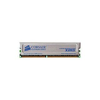 Corsair (CMX1024 3200C2PT) DDR, XMS3200 128Mx64, non ECC 184 DIMM, unbuffered, 2 3 3 6, 64Mx8 DRAMs, Silver Computers & Accessories