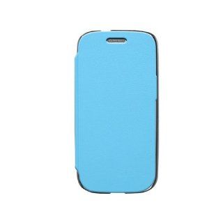 Foxchip   Housse FOLIO Bleu Made in France pour Samsung I8190 Galaxy S III mini   3571211246961 Electronics