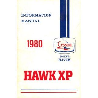 Cessna 1980 Model R172K Hawk XP Information Manual Books