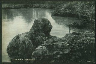 Lion Rock Bermuda postcard 191? J H Bradley #2 Entertainment Collectibles