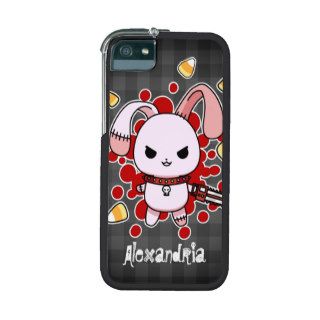 Cute Kawaii evil bunny with chainsaw iPhone 5/5S Cover