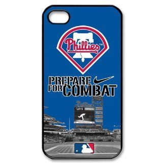MLB Philadelphia Phillies Prepare for Combat Iphone 4/4s Cover Cell Phones & Accessories