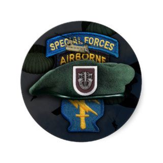 5th Special forces sfg green berets Sticker
