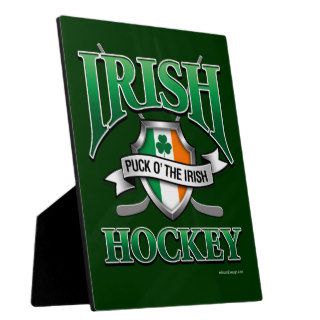 Irish Hockey Plaque