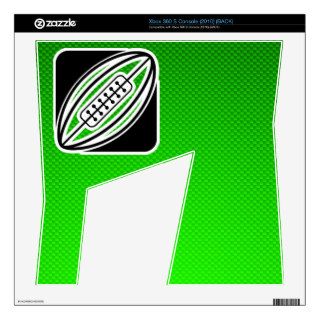 Green Rugby Xbox 360 S Decal