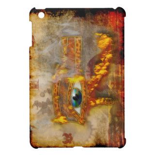Flaming Wadjet, Eye of Horus Sacred Egyptian Art Case For The iPad Mini