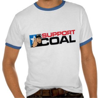 SUPPORT COAL TEE SHIRT