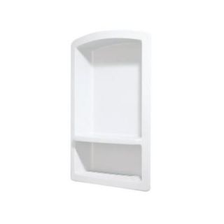 Swanstone Recessed Solid Surface Soap Dish in White RS 2215 010