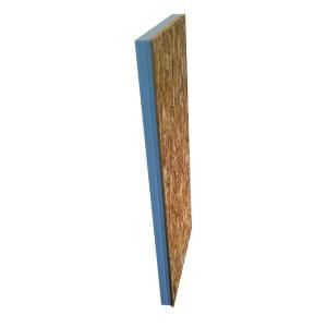 Barricade 2.5 in. x 2 ft. x 8 ft. OSB R12 Insulated Wall Panels OVRX2496R12