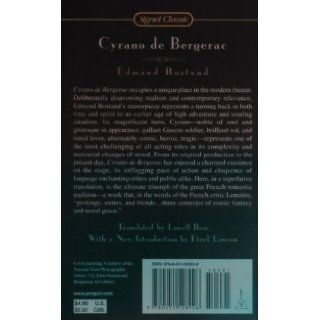 Cyrano De Bergerac Edmond Rostand, Lowell Blair, Eteel Lawson 9780451528926 Books