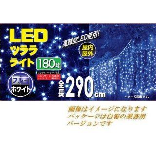 Nanako NKYI 56 LED icicle lights 180 bulb blue / white bulb 180 2.9m 8 ball pattern flashing controller included (japan import) Toys & Games