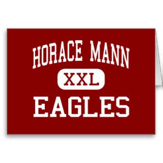 Horace Mann   Eagles   Middle   Wausau Wisconsin Greeting Card