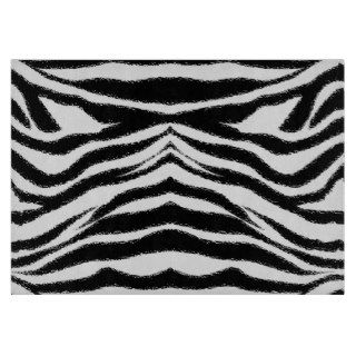 Zebra Print Pattern Black and White