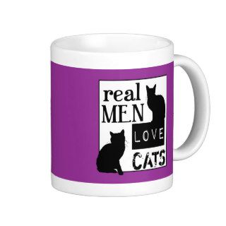 Real Men Love Cats (available in all colours) Coffee Mug