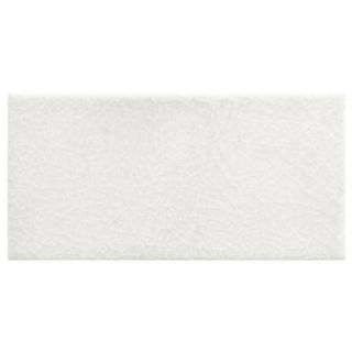 Merola Tile Craquelle Lisa Blanco 3 in. x 6 in. White Ceramic Wall Tile (8  Pack) WDKCLB1
