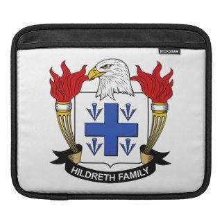 Hildreth Family Crest Sleeve For iPads