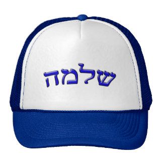 Shlomo (Anglicized as Solomon)   3d Effect Hat