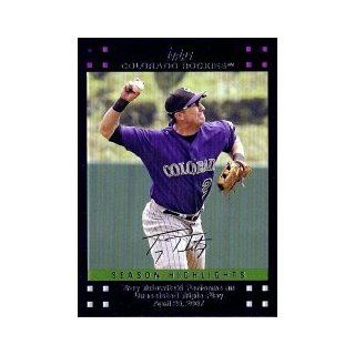 2007 Topps Update Red Back #209 Troy Tulowitzki Sports Collectibles