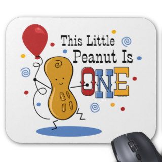 Little Peanut 1st Birthday Mousepad