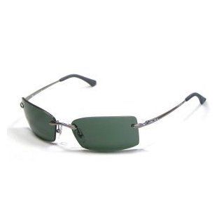 Rayban RB 3248 "Highstreet" Sunglasses  Gunmetal/Polarized Green Shoes