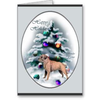 Border Terrier Christmas Gifts Cards