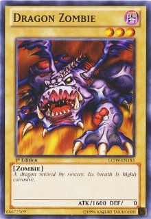 Yu Gi Oh   Dragon Zombie (LCJW EN183)   Legendary Collection 4 Joey's World   1st Edition   Common Toys & Games