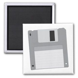 Respect The FloppyVintage Computer Disk Drive Fridge Magnets