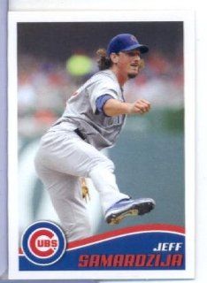 2013 Topps MLB Baseball Sticker # 184 Jeff Samardzija Chicago Cubs Sports Collectibles