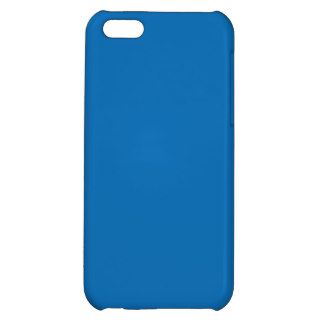Dazzling Blue Soft Trend Color Template Blank Colo iPhone 5C Case