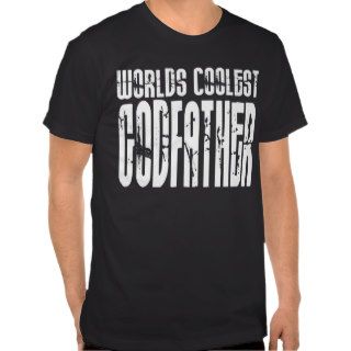 Baptism Christening Gifts Worlds Coolest Godfather T Shirt