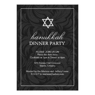 HANUKKAH PARTY INVITATION