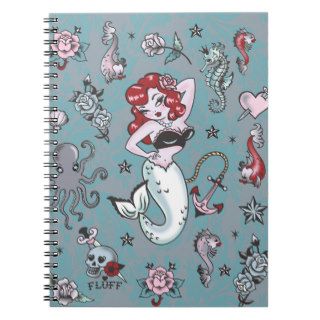 Fluff Molly Mermaid Notebook