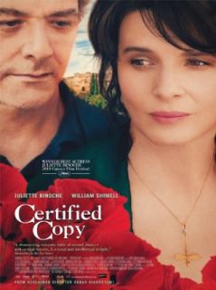Certified Copy Juliette Binoche, William Shimell, Abbas Kiarostami, Marin Karmitz  Instant Video