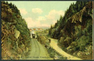 Railroad at Notch Crawford House NH postcard 191? Entertainment Collectibles