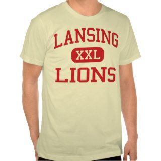 Lansing   Lions   High School   Lansing Kansas Tshirts