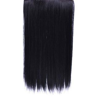Fashion Natural Black Easy Clip in Hair Extension  Hair Replacement Wigs  Beauty
