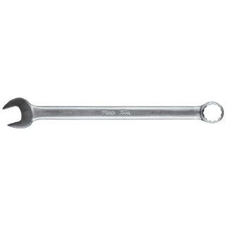 Martin 1191 Forged Alloy Steel 2 1/16" Opening Offset 15 Degree Angle Long Pattern Combination Wrench, 12 Points, 27 1/2" Overall Length, Chrome Finish