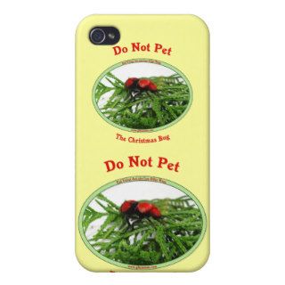 Christmas Bug Cow Killer Wasp iPhone 4/4S Cover