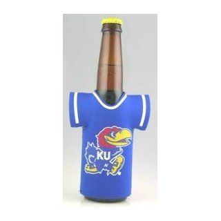 Kansas Jayhawks KU NCAA Bottle Jersey Can Koozie  Sports Fan Cold Beverage Koozies  Sports & Outdoors