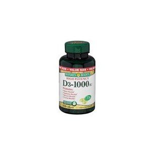 Good 'N Natural Nature's Bounty D3 High Potency, 200 tabs 1000 IU(Pack of 3) Health & Personal Care
