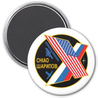Expedition Crews to the ISS  Expedition 9 Fridge Magnet