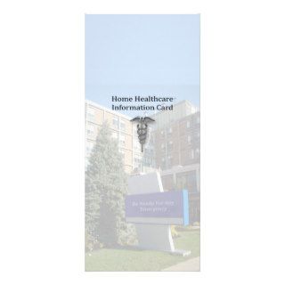 Home Healthcare Information Rack Card