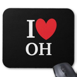 I Heart Ohio Mousepad