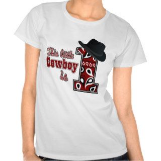 Cowboy First Birthday T shirts