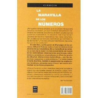 La maravilla de los nmeros CLIFFORD A. PICKOVER 9788495601704 Books
