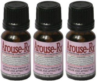 Arouse Rx Sex Pheromones For Women Unscented Perfume Additive to Attract Men   3 Bottles   30mL  Eau De Parfums  Beauty