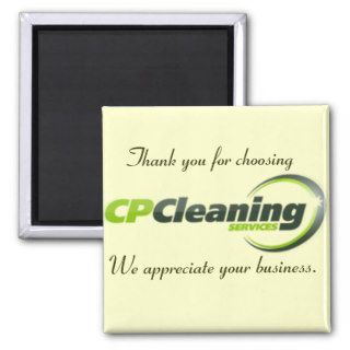 CP Cleaning Service Appreciation Magnet