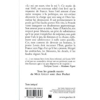 Louis XIV 1/Le Roi Soleil (French Edition) Max Gallo 9782266185646 Books