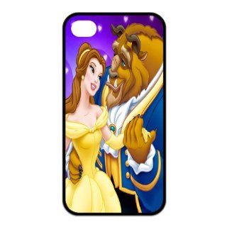 Personalized Beauty and the Beast Protective Snap on Cover Case for iPhone 4/4S BATB227 Cell Phones & Accessories