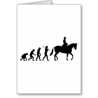 Horse Rider Greeting Card